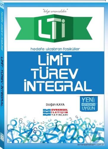 2018 Limit - Türev - İntegral | Kitap Ambarı