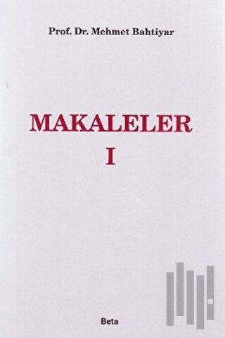 Makaleler 1 (Ciltli) | Kitap Ambarı