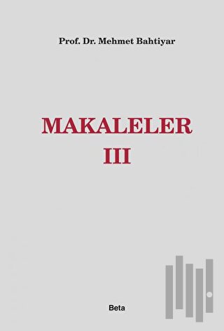 Makaleler 3 (Ciltli) | Kitap Ambarı