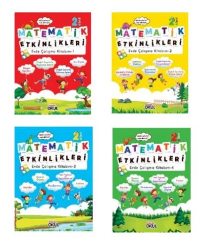 Matematik Etkinlikleri 2. Sınıf Evde Çalışma Kitabım (4 Kitap Takım) |