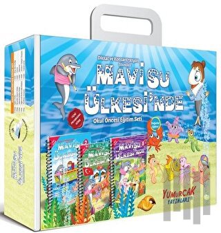 Mavi Su Evde Anaokulu Seti (8 Kitap Takım)