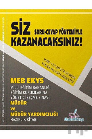 MEB EKYS 2022 Müdür ve Müdür Yardımcılığı Sınavı Soru-Cevap Yöntemli Hazırlık Kitabı