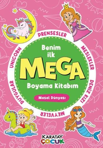 Mega Boyama Kitabım - Masal Dünyası | Kitap Ambarı