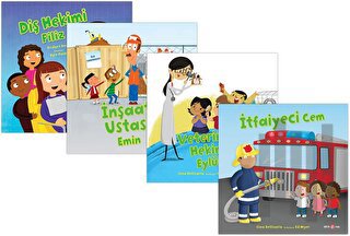 Meslekler serisi 4 kitap seti | Kitap Ambarı
