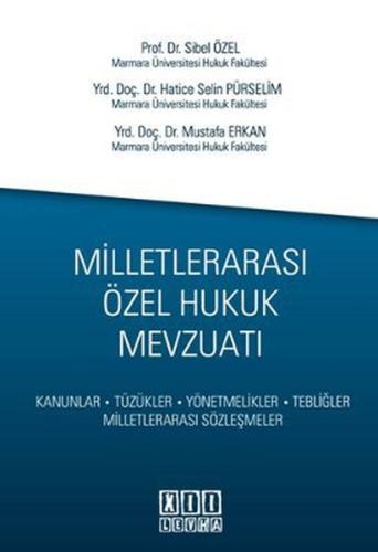 Milletlerarası Özel Hukuk Mevzuatı-Mavi Kapak