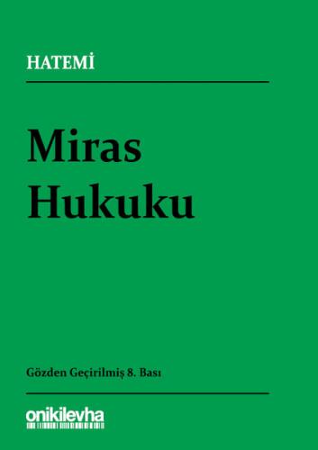 Miras Hukuku | Kitap Ambarı