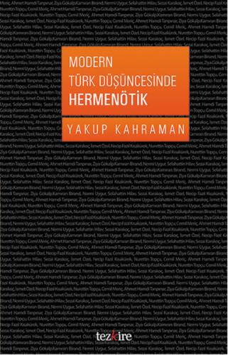 Modern Türk Düşüncesinde Hermenötik | Kitap Ambarı