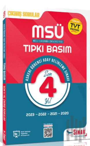 MSÜ Tıpkı Basım Son 4 Yıl Çıkmış Çözümlü Sorular 2020 - 2023