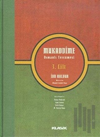 Mukaddime Osmanlı Tercümesi 3. Cilt (Ciltli)