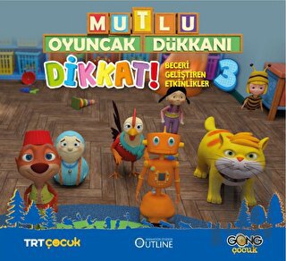 Mutlu Oyuncak Dükkanı - Dikkat Beceri Geliştiren Eğlenceli Etkinlikler 3