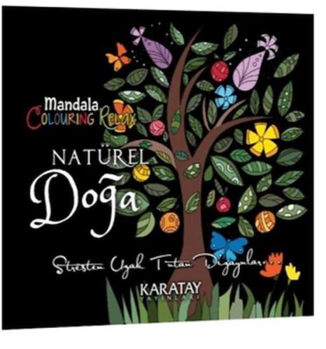 Natürel Doğa - Mandala | Kitap Ambarı