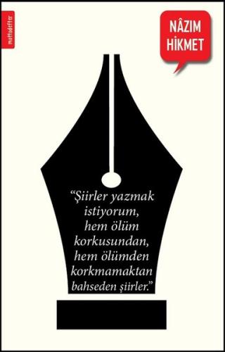 Nazım Hikmet Motto Defter - Aylak Adam Hobi