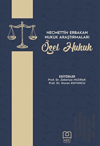 Necmettin Erbakan Hukuk Araştırmaları Özel Hukuk | Kitap Ambarı