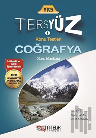 Nitelik YKS TYT AYT Coğrafya Tersyüz Soru Bankası