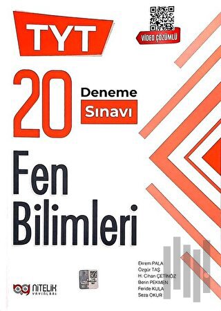 Nitelik YKS TYT Fen Bilimleri 20 Deneme Sınavı Video Çözümlü