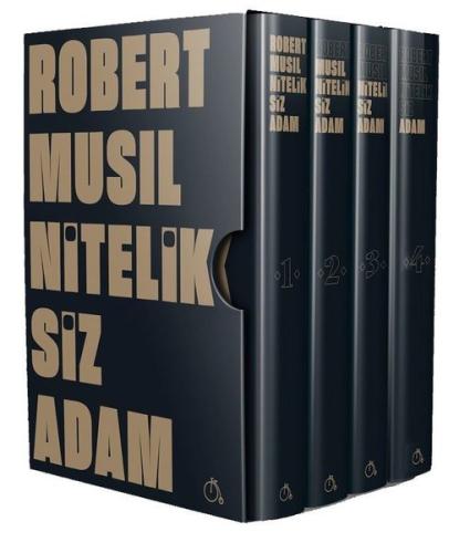 Niteliksiz Adam Seti - 4 Kitap Takım Kutulu