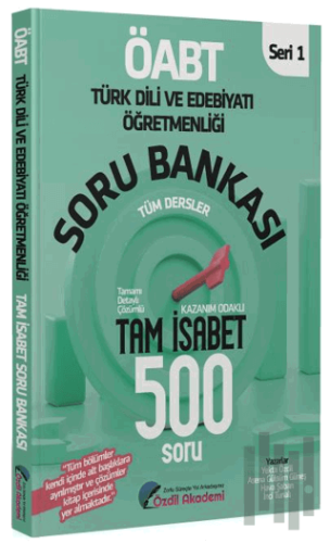 ÖABT Türk Dili ve Edebiyatı Tam İsabet 500 Soru Bankası Çözümlü