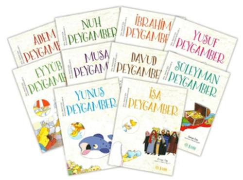Okul Öncesi Peygamber Hikayeleri Seti (10 Kitap Takım) | Kitap Ambarı