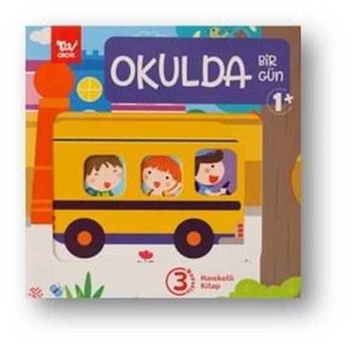 Okulda Bir Gün - Hareketli 3D Kitap (Ciltli)
