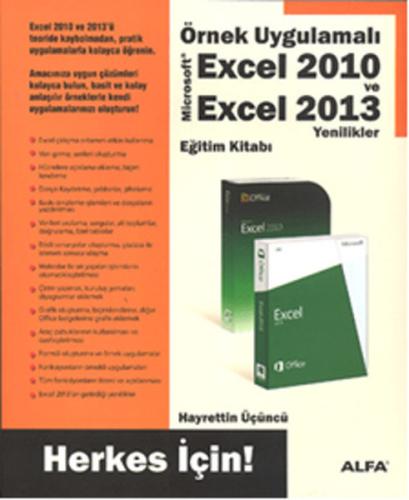 Örnek Uygulamalı Excel 2010 ve Excel 2013 | Kitap Ambarı