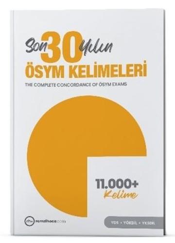 ÖSYM Kelimeleri - Son 30 Yılın