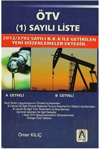 ÖTV (1) Sayılı Liste | Kitap Ambarı