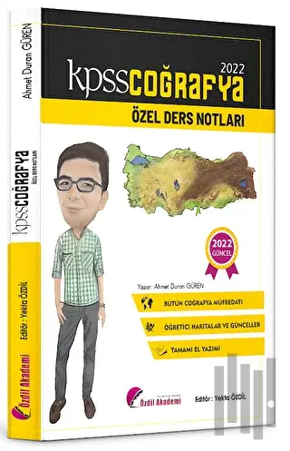 Özdil Akademi 2022 KPSS Coğrafya Özel Ders Notları | Kitap Ambarı