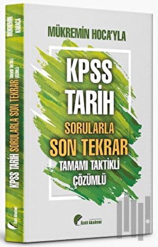 Özdil Akademi KPSS Tarih Full Tekrar Soru Avı 101 Soru Bankası Çözümlü