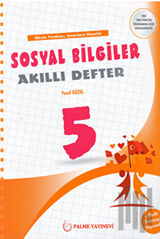 Palme 5. Sınıf Sosyal Bilgiler Akıllı Defter