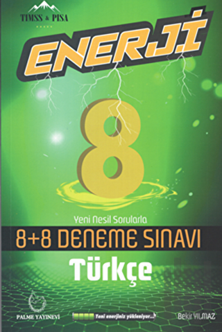Palme 8. Sınıf Enerji Türkçe 8+8 Deneme Sınavı