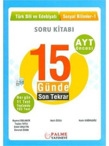 Palme Yks Ayt 15 Günde Son Tekrar T.Dili Ve Ed.Sosyal Bil.-1