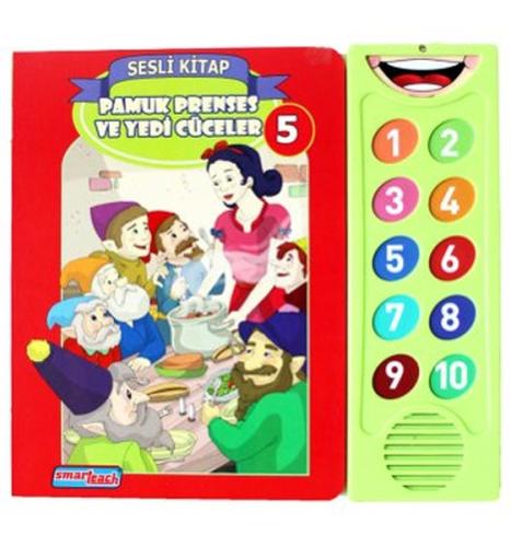 Pamuk Prenses ve Yedi Cüceler 5 - Konuşan Sesli Kitaplar (Ciltli)