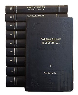 Pardayanlar 10 Cilt Takım - (Özel Baskı-Siyah) (Ciltli)