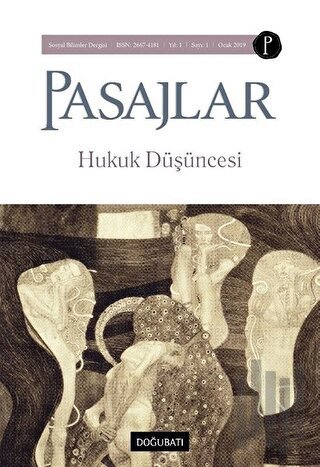Pasajlar Sosyal Bilimler Dergisi Sayı: 1 Ocak 2019
