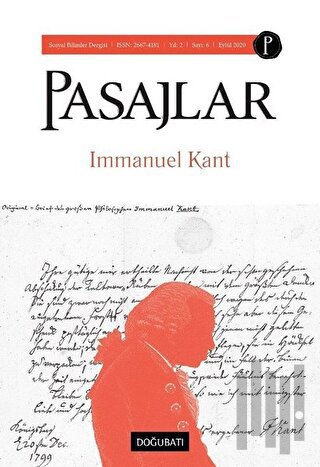 Pasajlar Sosyal Bilimler Dergisi Sayı: 6 Eylül 2020