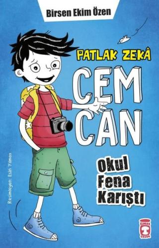 Patlak Zeka Cemcan - Okul Fena Karıştı (Ciltli) | Kitap Ambarı