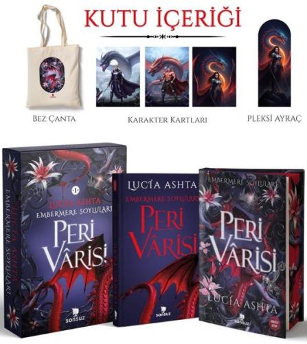 Peri Varisi - Kutulu Set - Kokulu Kitap - Yan Boyamalı (Ciltli)
