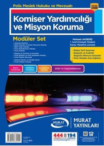 Polis Meslek Hukuku ve Mevzuatı Modüler Set 2500