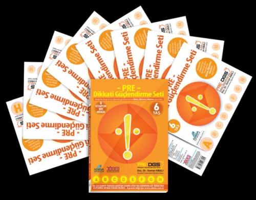 Pre Dikkati Güçlendirme Seti – Anasınıfı – 6 Yaş