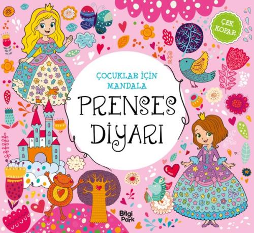 Prenses Diyarı - Çocuklar İçin Mandala - Çek Kopar | Kitap Ambarı