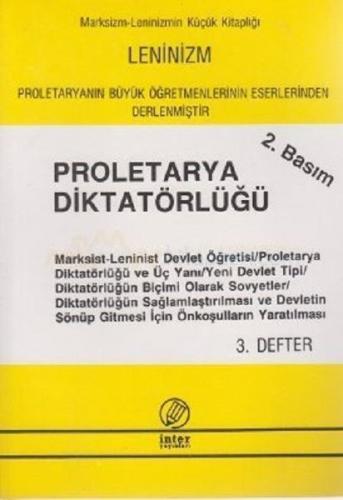 Proletarya Diktatörlüğü (3. Defter) | Kitap Ambarı
