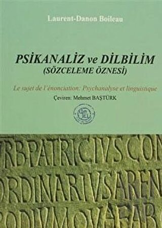 Psikanaliz ve Dilbilim | Kitap Ambarı