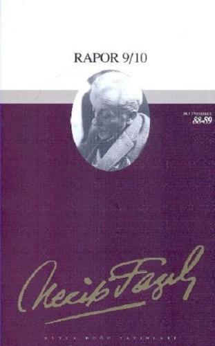Rapor 9/10 Necip Fazıl Kısakürek Bütün Eserleri | Kitap Ambarı