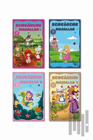 Rengarenk Masallar Seti (4 Kitap Takım) 4