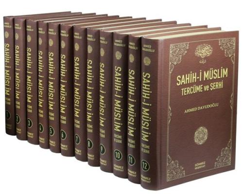 Sahih-i Müslim Tercüme ve Şerhi-12 Kitap Takım (Ciltli)