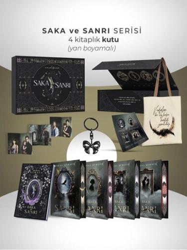 Saka ve Sanrı Seti - Yan Boyamalı Kutu - 4 Kitap Takım (Ciltli) | Kita