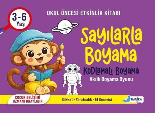 Sayılarla Boyama - Kodlamalı Boyama - Akıllı Boyama Oyunu 3 - 6 Yaş