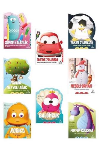 Şekilli Hikayeler Serisi Seti - 8 Kitap Takım | Kitap Ambarı