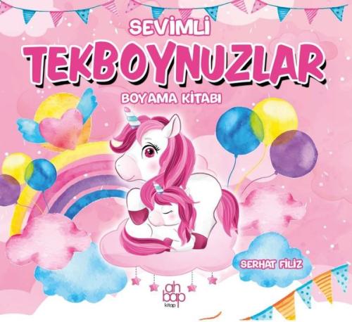 Sevimli Tekboynuzlar Boyama Kitabı