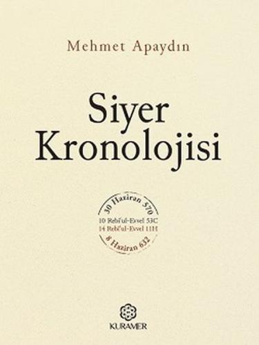 Siyer Kronolojisi (Ciltli)